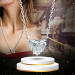 💯¡SOLO NUEVO!❕❗ Lujoso collar de diamantes Cristalino