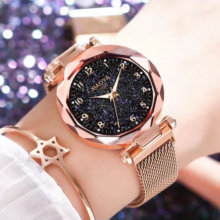 😍 EDICIÓN LIMITADA✨ Reloj Estrellado De Lujo Con Diamantes