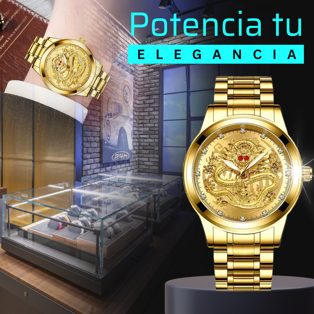 ✨ EDICIÓN LIMITADA 😱 Reloj Dragón