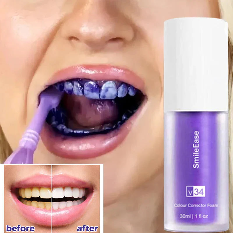 CREMA DENTAL MORADA BLANQUEADORA