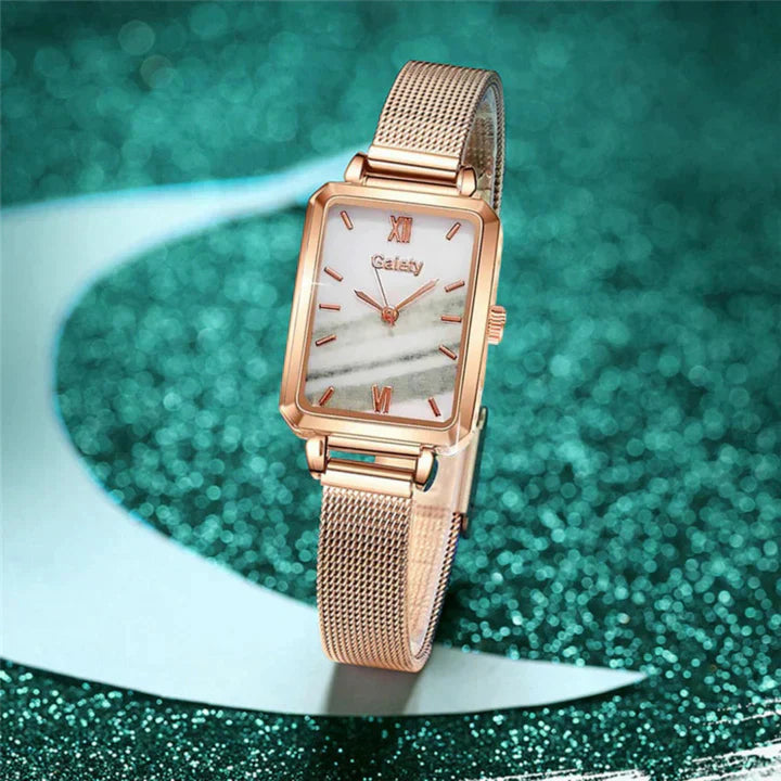 💥 EDICIÓN LIMITADA! ❗️ Quartz™ Reloj y pulsera suizos de lujo en oro