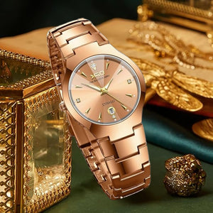 EDICIÓN LIMITADA © Lujoso reloj de oro rosa