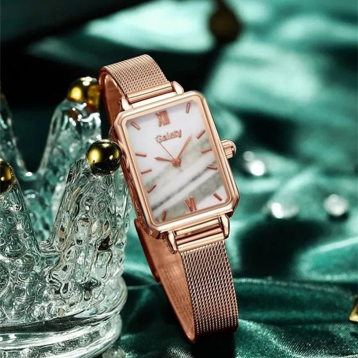 💥 EDICIÓN LIMITADA! ❗️ Quartz™ Reloj y pulsera suizos de lujo en oro